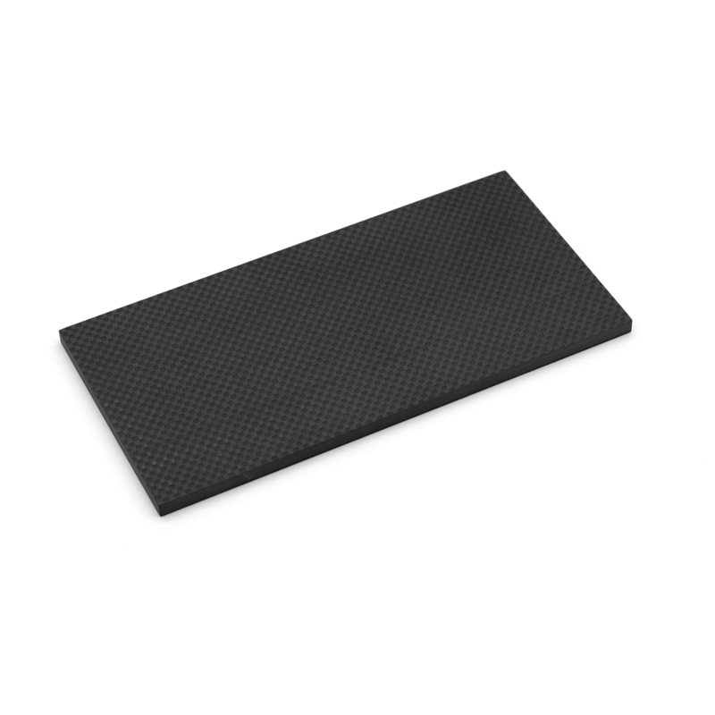 Custom High Strength 3K Twill Weave Matte 100% Carbon Fiber Sheet
