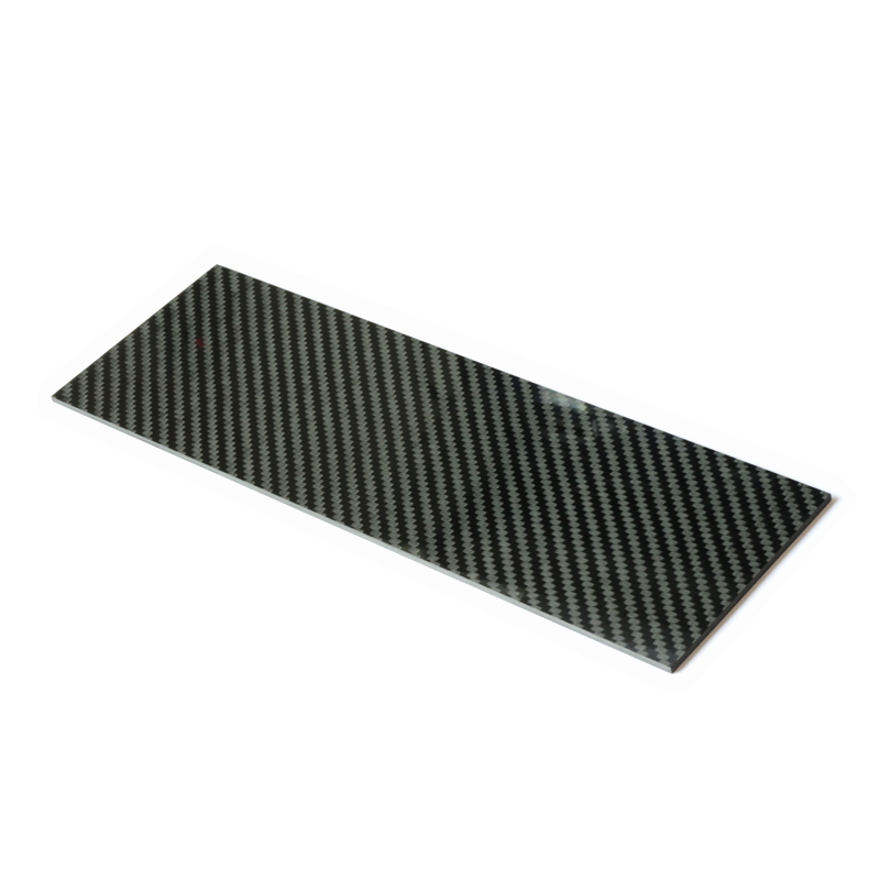 Custom High Strength 3K Twill Weave Glossy 100% Carbon Fiber Sheet